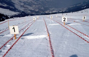 Skibrillentest in Valmorel